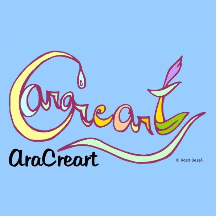 Logotipo logotip logotype logo AraCreart