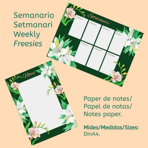 Notes paper and weekly (Digital)