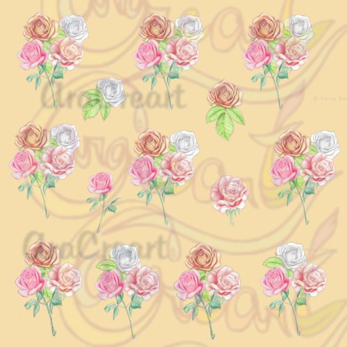 Estampats de roses / Estampados de rosas / Rose floral patterns (Digital)