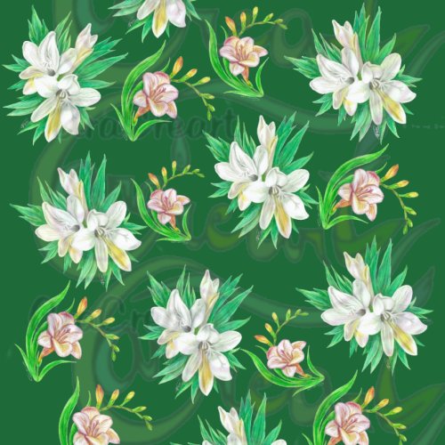 Estampats de freèsies / Estampados de fresias / Freesia floral patterns (Digital)