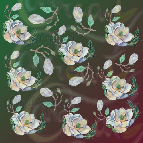 Estampats de magnòlies / Estampados de magnolias / Magnolia floral patterns (Digital)