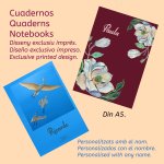 Personalized notebooks with a name