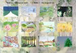 Calendars month per month (English)
